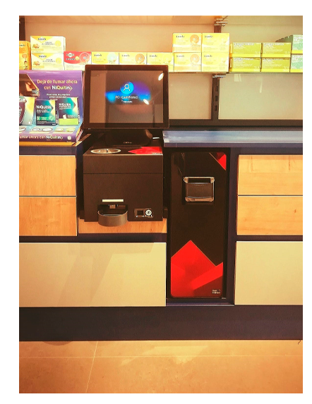 Máquina de cobro automático