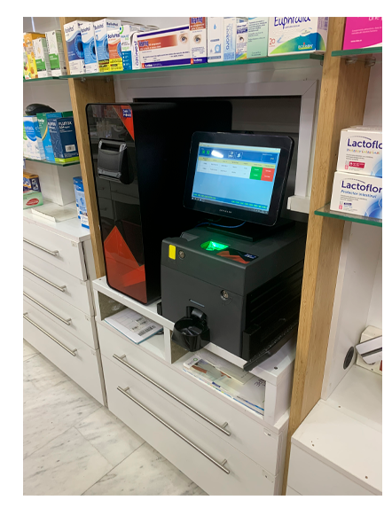 Máquina de cobro automático