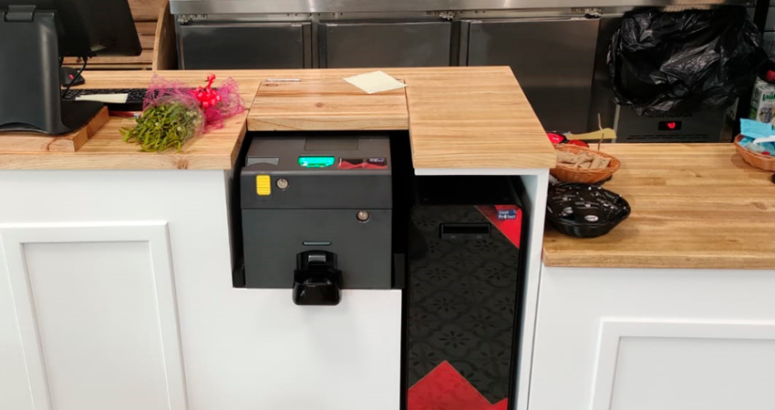 Cajón de cobro automático