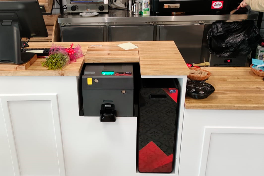 Cajón de cobro automático