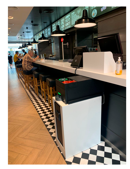 Maquina de cobro automático modelo 2025